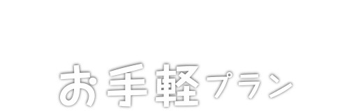 Easy plan お手軽プラン